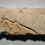 Relief of Two Men Bowing