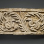 Recarved Plant Scroll with Snakes and Bird Heads