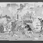 Woodblock Print - Surrender at Pyongyang