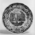 Plate, "Natural Bridge, Virginia"