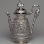 Teapot with Hinged Cover