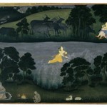 Sohni Swims to Meet her Lover Mahinwal