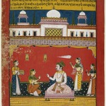 Malakausika Raga, Page from a Dispersed Ragamala Series
