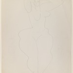 Untitled (Standing Female Nude)
