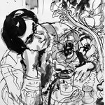 Frank with Anemones III