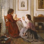 The Shattuck Family, with Grandmother, Mother and Baby William