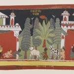 Krishna and Balarama as Children