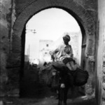 [Untitled] (Man on Donkey, North Africa)