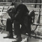 [Untitled] (Man on Park Bench)