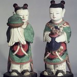 Boy Attendants (Dong-ja), Pair of Figures