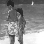 Etching from "Year of the Drowned Dog"