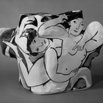 "Rolling Horse" Vase
