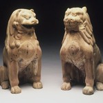 Koma-Inu (Mouth Open); One of Pair