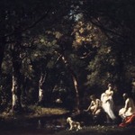 Bathers by a Woodland Stream