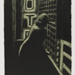 Woman on Balcony