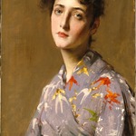 Girl in a Japanese Costume