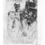 The Artist and Death I (Der Kunstler und der Tod I)