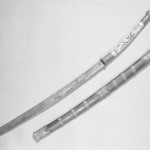 Sword and Silver-Mounted Wood Sheath