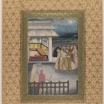 A Lady Being Led to her Bedchamber