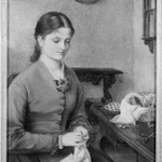 Woman Sewing (Paolina Pistolesi)