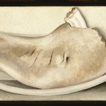 Rib and Jawbone (recto) and Tulip (verso)