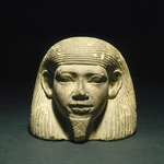 Jar Lid with Human Face