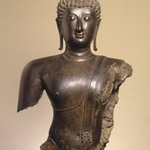 Head and Torso of a Buddha