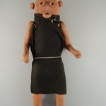 Kachina Doll (Elsa-pa-sha [Mudhead Clown])