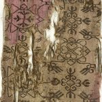 Oblong Fragment of Silk in Patterned Twill Weave