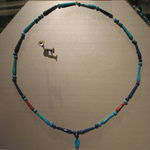 Tear-drop Beads and Uraeus-amulet