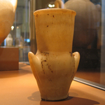 Amphora with Painted Floral Collar