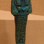 Blue-green Ushabti of Seti I