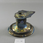 Foot of Large Base of Molded Glass