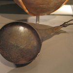 Ladle or Shallow Pan in Form of Gooses Neck