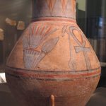 Jar with Was-Scepters and Ankhs