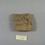 Demotic Ostracon