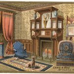 Trade Card for the Firm Lang & Nau