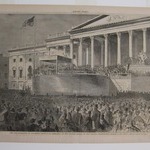 The Inauguration of Abraham Lincoln as President of the United States, at the Capitol, Washington, March 4, 1861