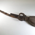 Five Stringed Harp with Elephant Head Decoration (Kundi)