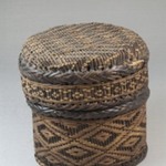 Cylindrical Basket with Cover