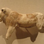 Sculptors Model of a Walking Lion