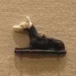 Inlay Representing a Recumbent Jackal