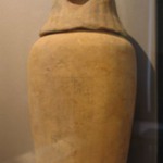 Canopic Jar and Human-Headed Lid