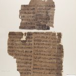 Fragments of Papyrus from the Book of the Dead