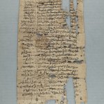 Oblong Strip of Papyrus