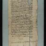 Oblong Strip of Papyrus