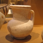 Egyptian Jug and Lid Based on Cypriot Bilbil
