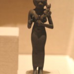 (Statue of a) Priestess of the Goddess Bastet
