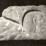 Wall Relief Fragment - Man Head