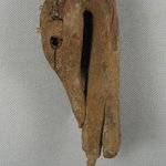 Ducks Head from a Folding Stool